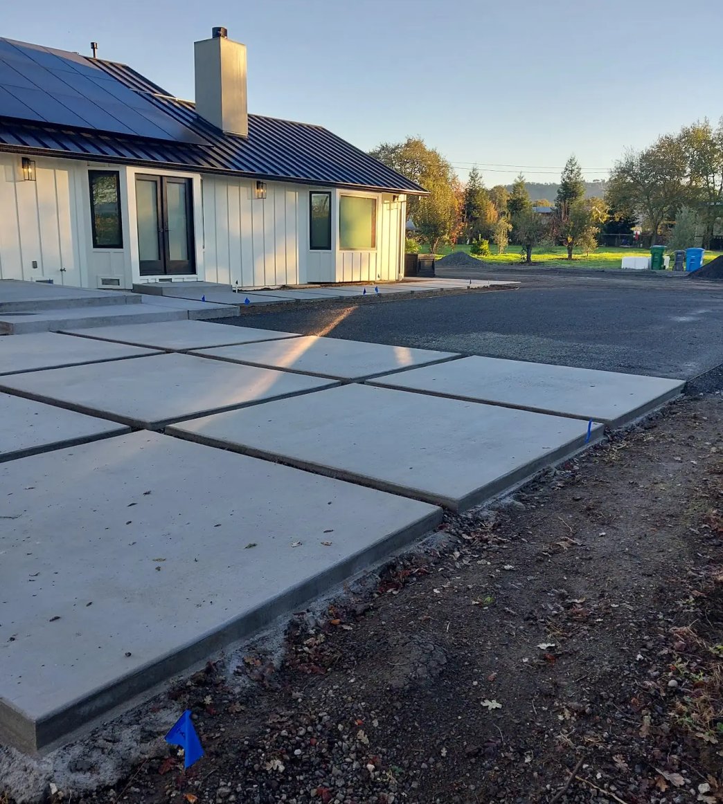 Felix Contreras working on a landscaping project in Santa Rosa