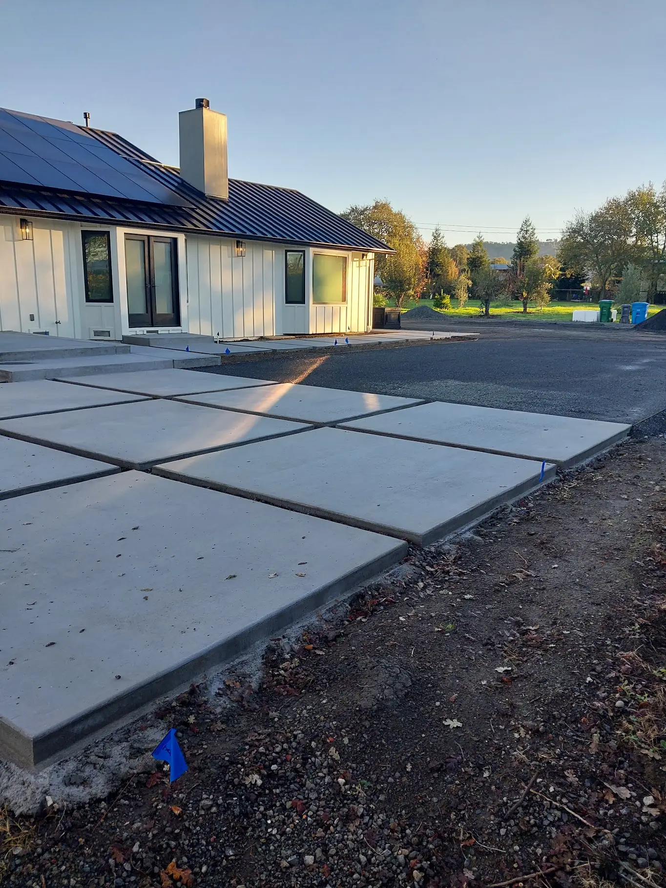 Felix Contreras working on a landscaping project in Santa Rosa California